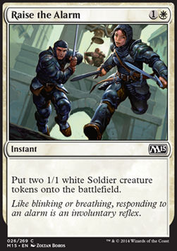 Raise the Alarm - Magic 2015 (Common) [26]