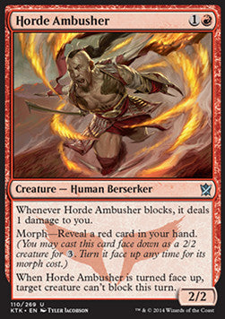 Horde Ambusher - Khans of Tarkir (Uncommon) [KTK-110]