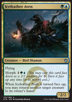 Icefeather Aven - Khans of Tarkir (Uncommon) [178]