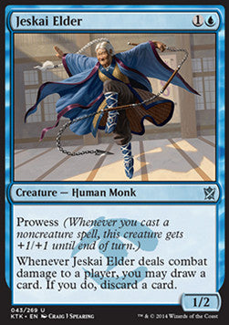 Jeskai Elder - Khans of Tarkir (Uncommon) [43]