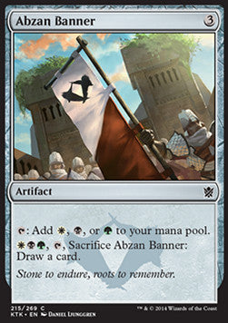 Abzan Banner - Khans of Tarkir (Common) [215]