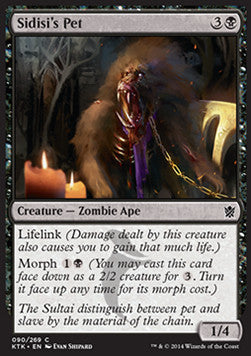 Sidisi's Pet - Khans of Tarkir (Common) [90]