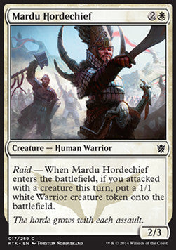 Mardu Hordechief - Khans of Tarkir (Common) [KTK-17]