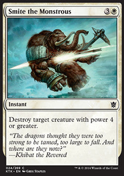 Smite the Monstrous - Khans of Tarkir (Common) [KTK-24]