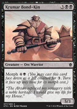 Krumar Bond-Kin - Khans of Tarkir (Common) [KTK-77]