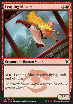 Leaping Master - Khans of Tarkir (Common) [114]