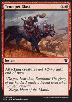 Trumpet Blast - Khans of Tarkir (Common) [124]