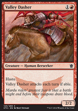 Valley Dasher - Khans of Tarkir (Common) [KTK-125]