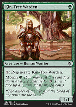 Kin-Tree Warden - Khans of Tarkir (Common) [KTK-139]