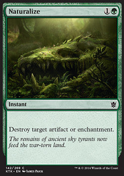 Naturalize - Khans of Tarkir (Common) [142]