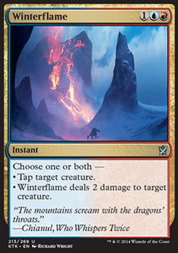 Winterflame - Khans of Tarkir (Uncommon) [213]