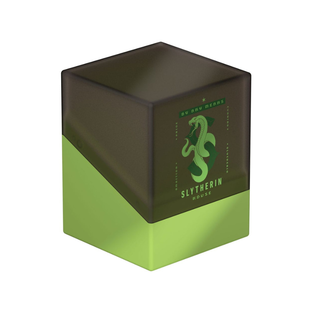 Ultimate Guard Boulder 100+ Deckbox Harry Potter Slytherin – Deckbox für mehr als 100 gesleevte Sammelkarten