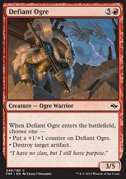 Defiant Ogre - Fate Reforged (Common) [96]