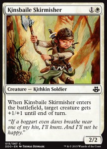 Kinsbaile Skirmisher - Duel Decks: Elspeth vs. Kiora (Common) [DDO-15]