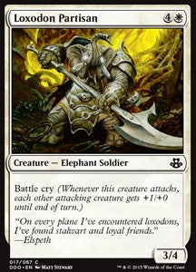 Loxodon Partisan - Duel Decks: Elspeth vs. Kiora (Common) [17]