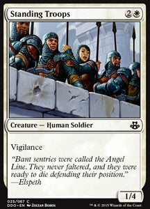 Standing Troops - Duel Decks: Elspeth vs. Kiora (Common) [DDO-25]