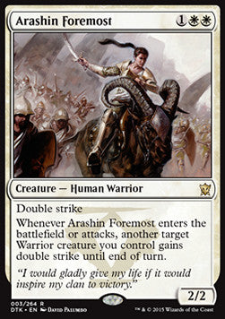 Arashin Foremost - Dragons of Tarkir (Rare) [DTK-3]
