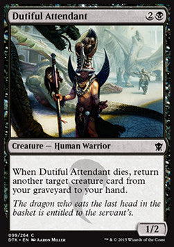 Dutiful Attendant - Dragons of Tarkir (Common) [99]