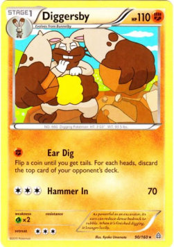 Diggersby - Primal Clash (Rare) [PRC-90]