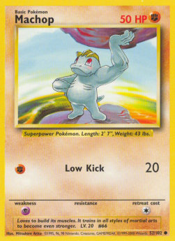 Machop - Base Set (Common) [52]