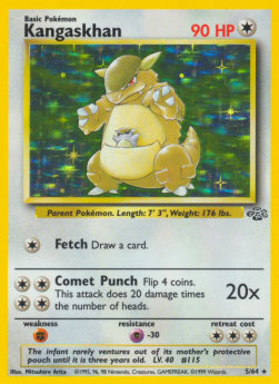 Kangaskhan - Jungle (Holo Rare) [JU-5]