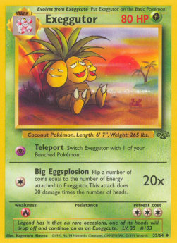 Exeggutor - Jungle (Uncommon) [35]