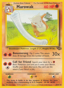 Marowak - Jungle (Uncommon) [39]