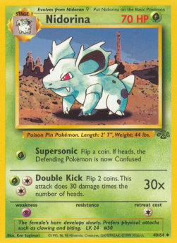 Nidorina - Jungle (Uncommon) [JU-40]