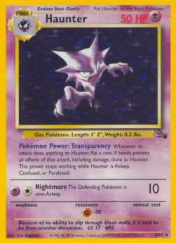 Haunter - Fossil (Holo Rare) [FO-6]