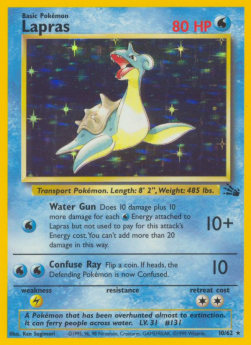 Lapras - Fossil (Holo Rare) [10]