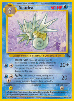 Seadra - Fossil (Uncommon) [42]