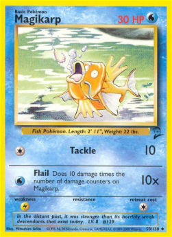Magikarp - Base Set 2 (Uncommon) [B2-50]