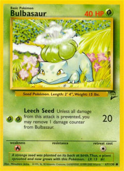 Bulbasaur - Base Set 2 (Common) [67]