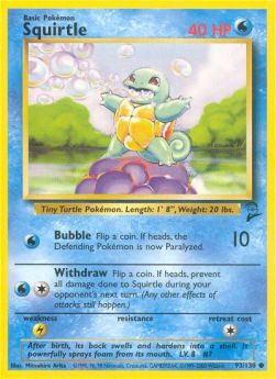 Squirtle - Base Set 2 (Common) [93]
