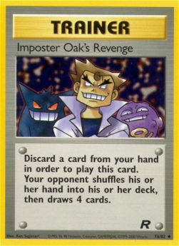 Imposter Oak's Revenge - Team Rocket (Uncommon) [TR-76]