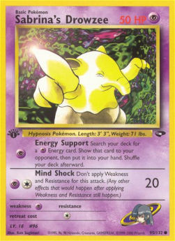 Sabrina's Drowzee - Gym Challenge (Common) [GC-95]