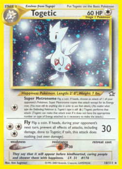 Togetic - Neo Genesis (Holo Rare) [16]