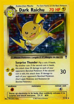 Dark Raichu - Legendary Collection (Holo Rare) [LC-7]