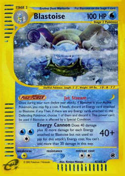 Blastoise - Expedition Base Set (Holo Rare) [EX-4]