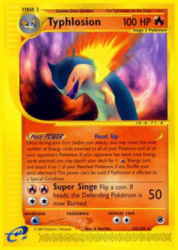 Typhlosion - Expedition Base Set (Rare) [EX-65]