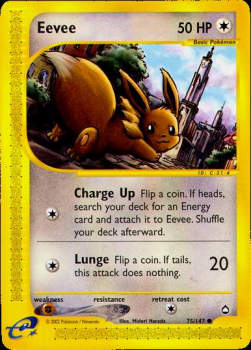 Eevee - Aquapolis (Common) [AQ-75]