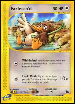 Farfetch'd - Skyridge (Common) [SK-55]