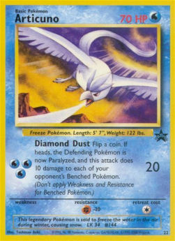 Articuno - Wizards Black Star Promos (Promo) [WP-22]