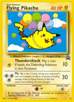 Flying Pikachu - Wizards Black Star Promos (Promo) [WP-25]
