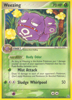 Weezing - EX Delta Species (Rare) [DS-33]