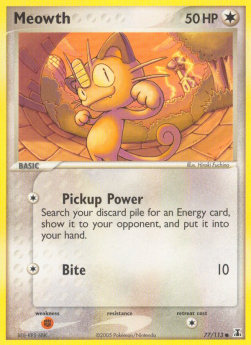 Meowth - EX Delta Species (Common) [DS-77]
