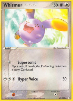 Whismur - EX Crystal Guardians (Common) [CG-69]