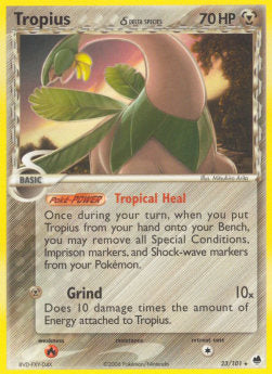 Tropius δ Delta Species - EX Dragon Frontiers (Rare) [DF-23]