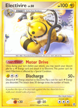 Electivire Lv.50 - Secret Wonders (Rare) [SW-25]