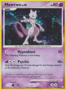 Mewtwo Lv.42 - Legends Awakened (Holo Rare) [LA-11]